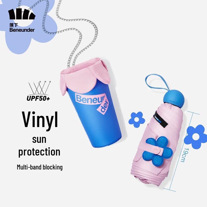 Beneunder UPF50+ Flower Bud Pocket Umbrella