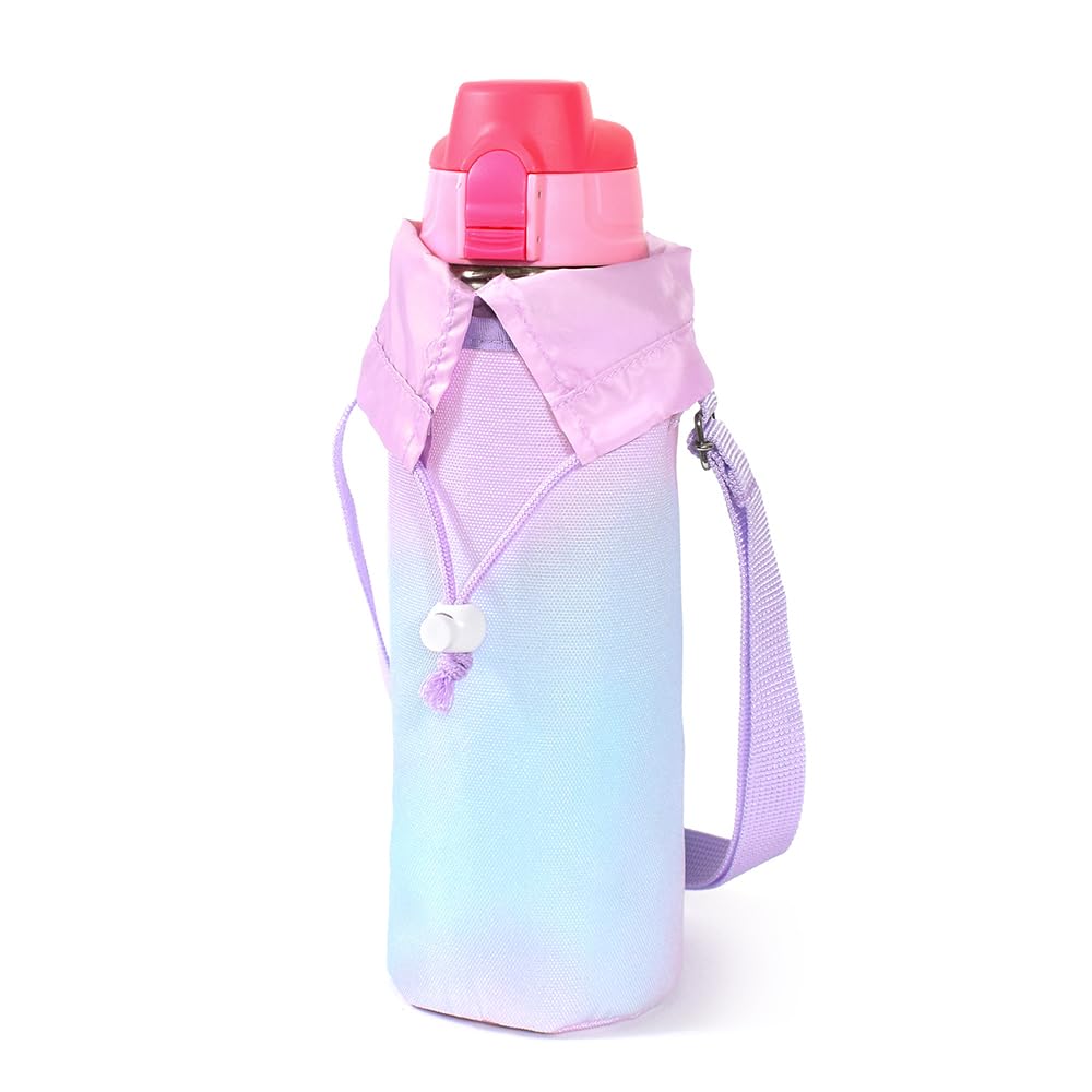 COLORFUL CANDY STYLE Water Bottle Aurora for Girls Cover, Large, Water-Repellent, Lightweight, Stain-Resistant, Wrinkle-Resistant, Color, (NM603710)
