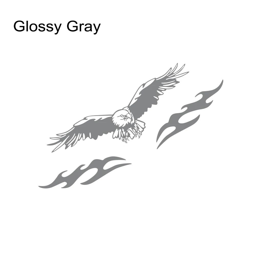 Flying Eagle Graphics Car Hood Body Vinyl Decals Bonnet Hood Sticker Truck Windshield Eagle Bird Wing Decor Exterior Accessories