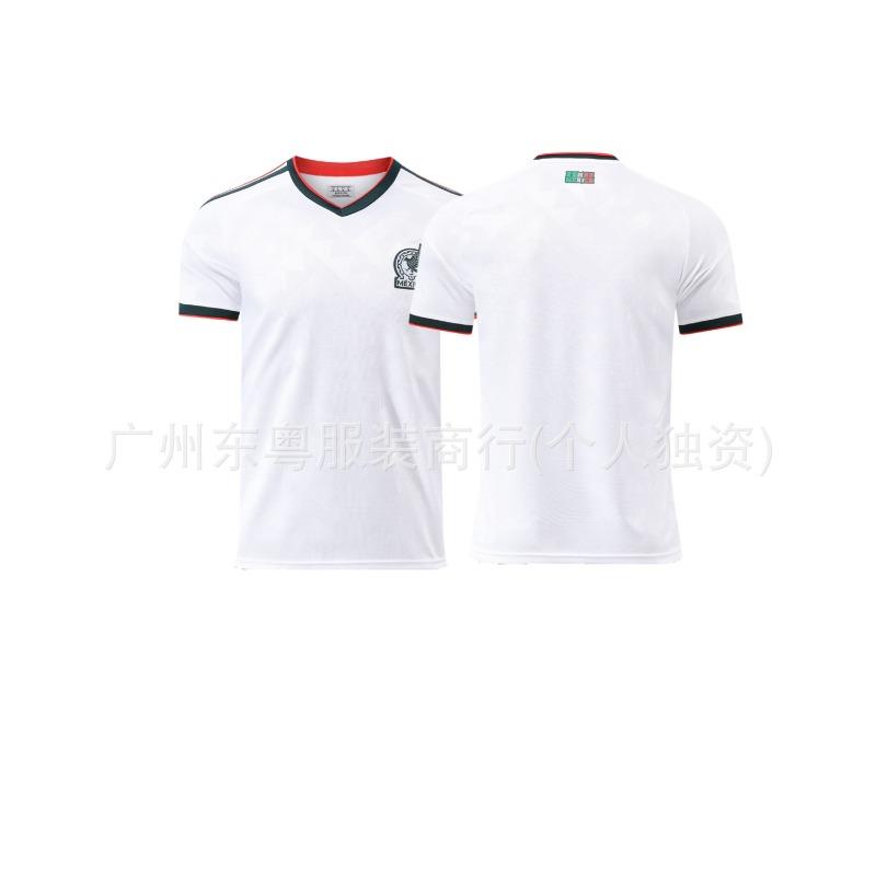 New Bar West Argentina Portugal Teeth France Belgium Jersey Adult Football Suit Club Short Sleeve T-Shirt