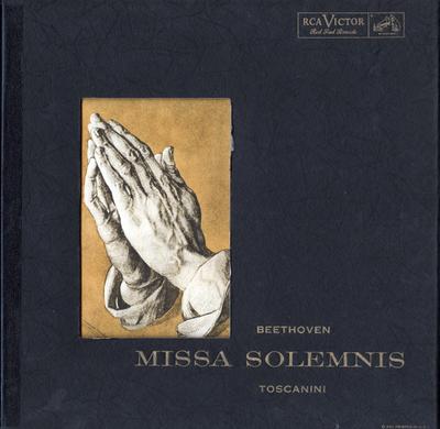 LP Record LUDWIG VAN BEETHOVEN , NBC SYMPHONY - Missa Solemnis LM6013 RCA Victor 1954 US Classical Used