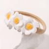 Cute Flowers Headband for Baby Girls Elastic Soft Newborns Butterfly Bows Hair Band Infant Hair Accessories