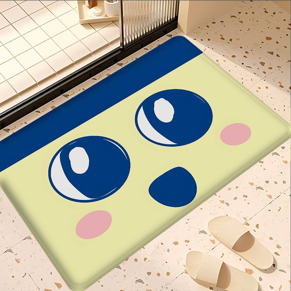 Classic T-Tamagotchi Cut Friend Game Bathroom Mat Anti-slip Absorb Water Long Strip Cushion Bedroon Mat Welcome Doormat