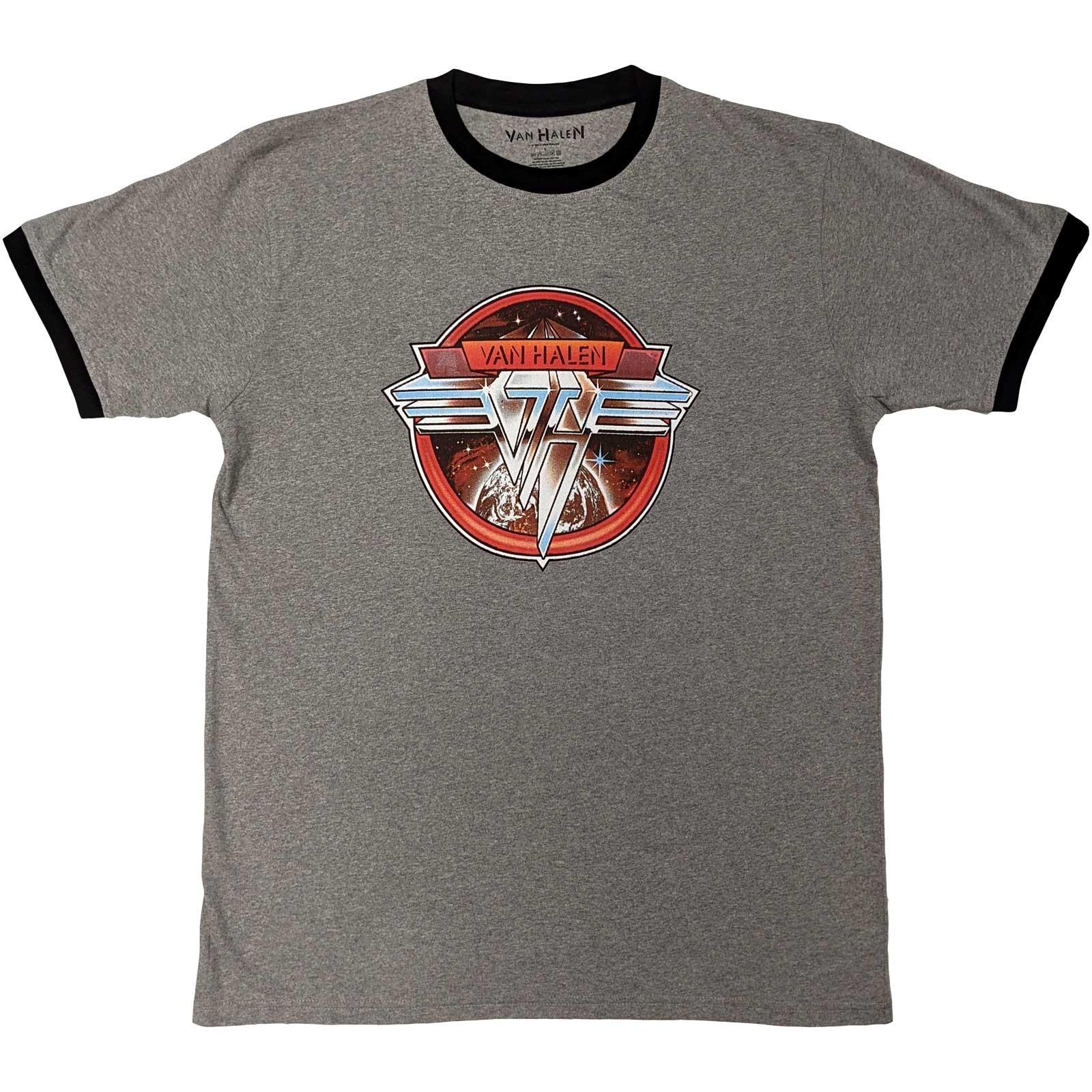 

Van Halen Circle Logo T-Shirt Grey New S