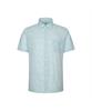 Dagseusyeocheu 100% Polyester Seersucker Short Sleeve Shirt Regular Fit Green_Dls2Shcs160E1