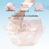Girls' Summer Ice Silk Boxer Briefs with Free Socks