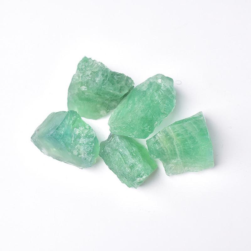 Authentic Natural Green Fluorite Rough Crystal Quartz Stone For Unique Home Decor