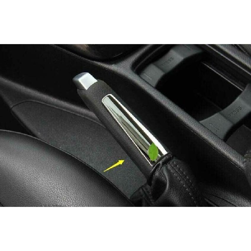 For Ford Focus ST RS 2012-2018 Chrome Steel Shifter Hand Brake Cover Trim 1PCS