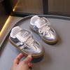 Spring and Autumn New Boys and Girls Sports Shoes Solid Soft Sole College Style Casual Sports Shoes