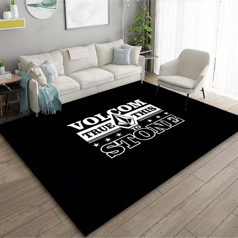 Extreme Sport V-V0lcom Pattern Floor Mat Rug 15 Size Living Room Bedroom Bedside Bathroom Floor Mat Area Rug Club Outdoor Rugs
