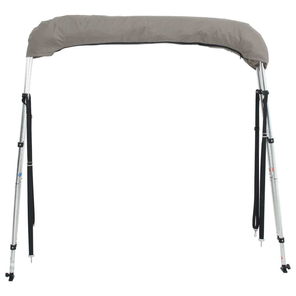 3 Bow Bimini Top with Side Panels 183 x (154 167) x 137 cm