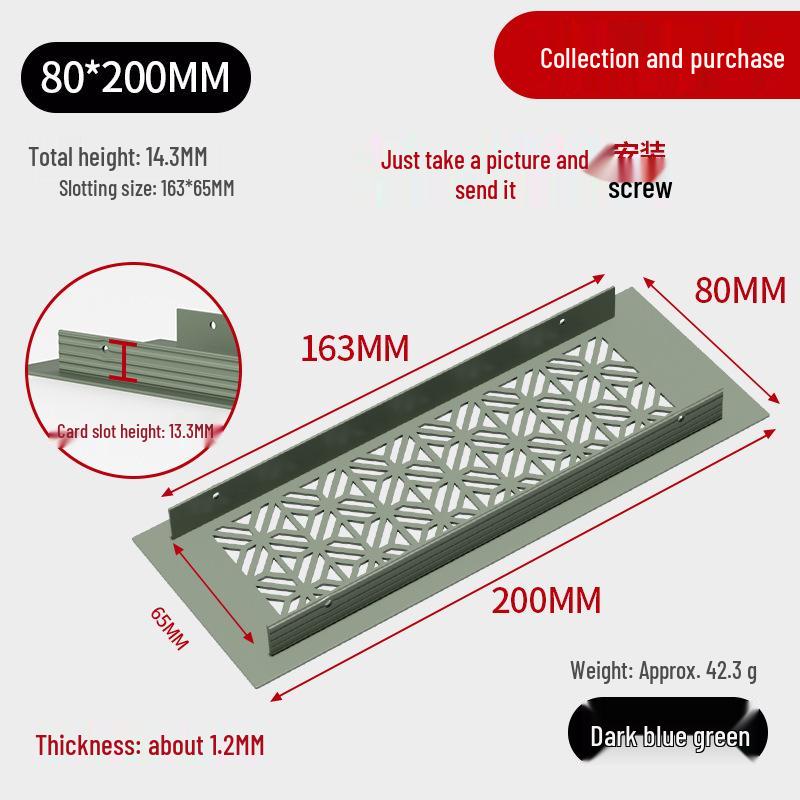 Küchenlüftungsgitterabdeckung aus Aluminium