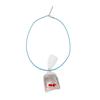 Collier Créatif Poisson Rouge Carpe Poisson Sac d'Eau Transparent Pendentif Poisson Colliers Chaîne de Clavicule Porte-Bonheur Japonais Collier