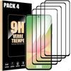 Film de protection en verre trempé - Samsung - Galaxy A56 5G - Lot de 4 - Résistance 9H - Antichoc