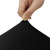 Solid Pattern Waterproof Seat Covers Elastic Flexible Armless Modern Decor Soft for