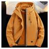 Detachable Hooded Raincoat Windproof Waterproof Jacket for Hiking Camping Outdoor Sports Men Women Three in One