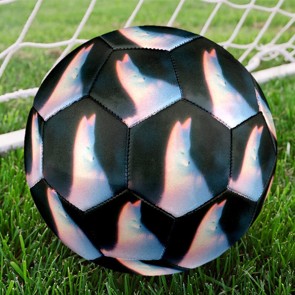 1 Stück Fuchs Größe 5 Fußball Professioneller Spiel-Trainingsfußball Indoor- & Outdoor-Sportball Leicht Langlebig c6559