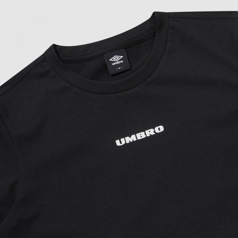 Umbro FreSh Women S LeTTering Crop ShorT Sleeve T ShirT ur122SrS11 Blk