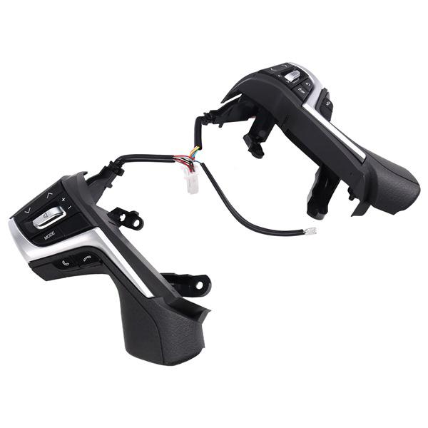 Pair of Steering Wheel Button Switches for Toyota Land Cruiser (84250-60440, 84250-60440-E0)