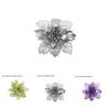 Dazzling Glitter Artificial Flowers Enhance Any Room For Holiday Celebrations