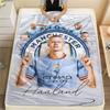 Erling Haaland Printed Flannel Blanket, Soft Throw for Bedroom Sofa, Washable,soccer Fan Merchandise, Great Gift.