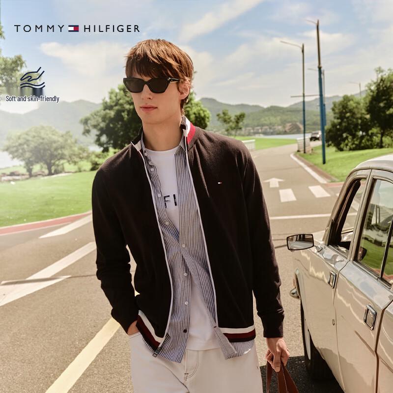 Tommy Hilfiger Men's Wool Blend Knit Cardigan