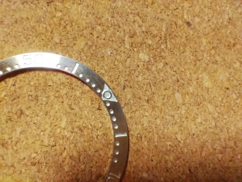 SEIKO Aftermarket Bezel Insert for Stainless Compatible with Boy, Steel, Flat, Unpainted, SKX007, SRPD, SBSA