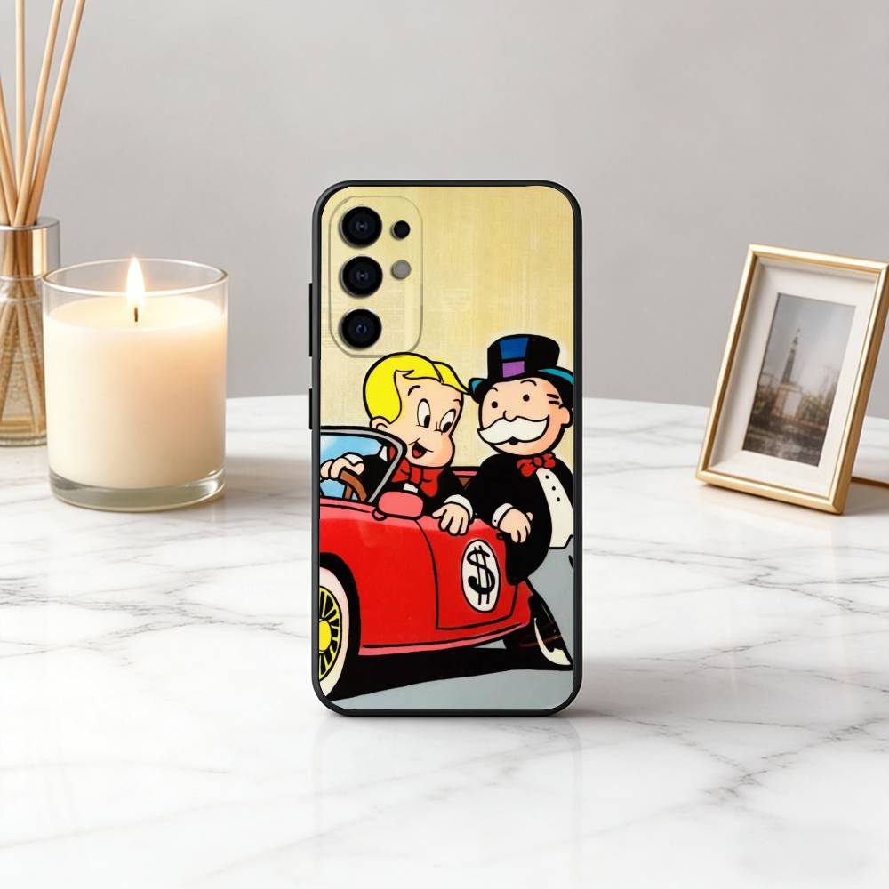 Rich Boy R-Richie R-rich-es Phone Case For Samsung S25,S24,S21,S22,S23,S30,Ultra,S20,Plus,Fe,Soft Silicone Black Cover