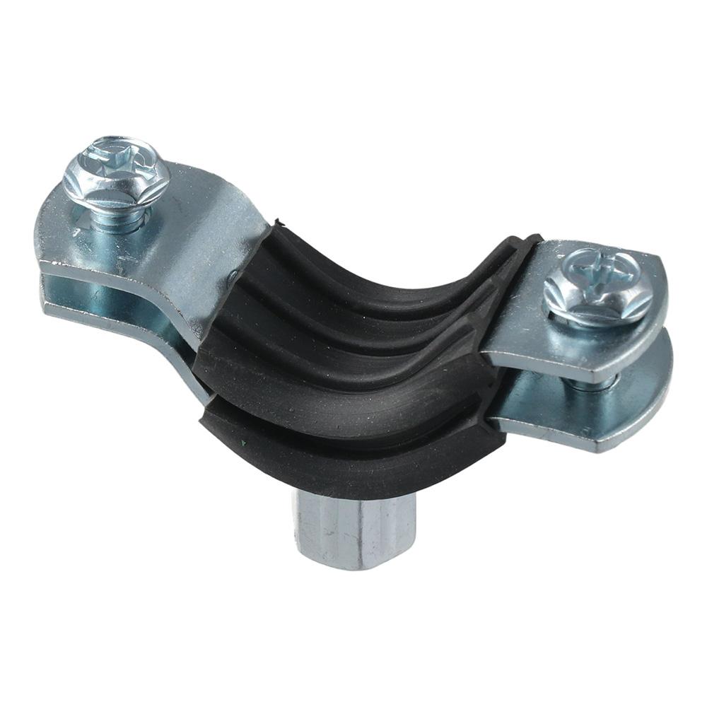2pcs M8 Mounting Screws Adjustable Pipe Support Clamp Galvanized Iron PPR Iron Pipe Clamp  PVC