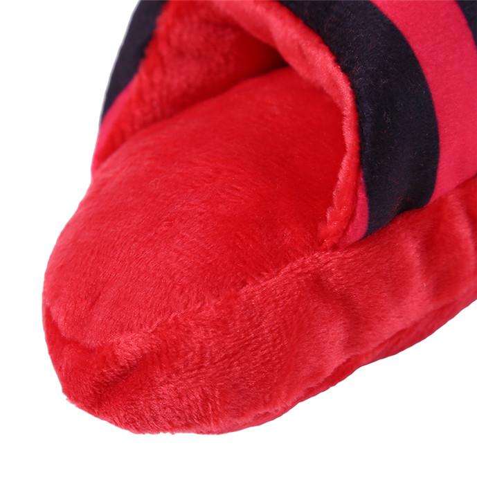 Hund Quietsch Plüsch Kauspielzeug Niedliche Pantoffelform Haustier Interaktives Spielzeug für Kleine Mittlere Hunde Zahnpflege Kauen Spielen Spielzeug Zubehör