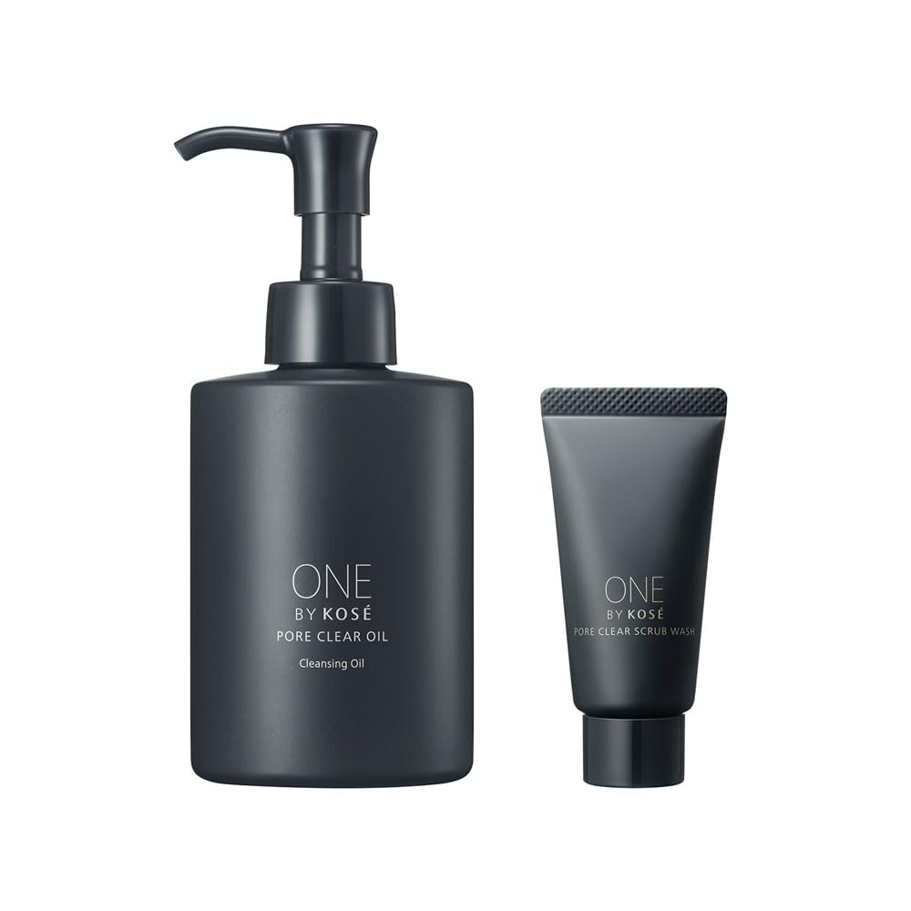 ONE KOSE Pore Clear Oil + Scrub Wash Set