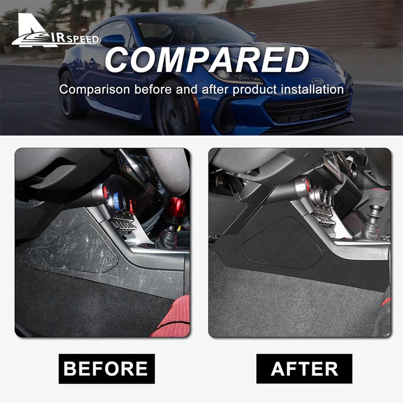 Suede Sticker For Subaru BRZ Toyota GR86    2024 2025 Central Control Side Protect Pad Interior Accessories RHD LHD