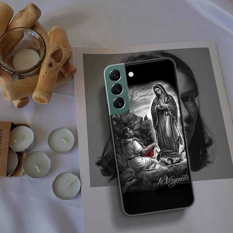 

Virgin De Guadalupe Virgen Mary Phone Case For Galaxy A55 A35 A25 A15 A03S A04S A05S Samsung A20E A30 A40 A50 A70 A71 A51 A41 A3 Samsung A50S(A30S)