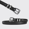 PU Waist Belts with Universal Design Thin Adjustable Waist Belt Universal Woman Dresses Skirt Coat Slimming Waistband