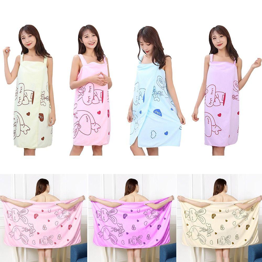 

Large Thickened Spa Dress Wearable Quick-Drying Bath Towel Beach Cloth Washing Towels Bathrobe