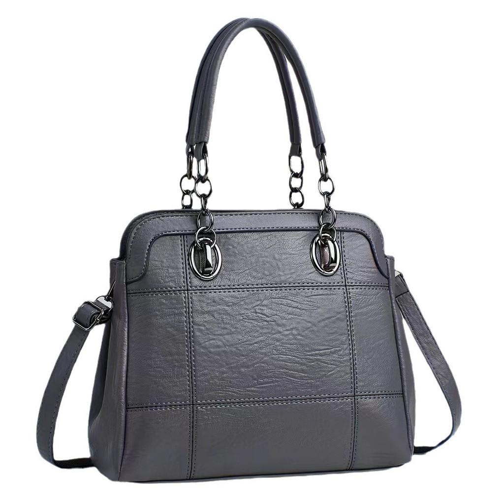 Fashionable New Trendy Pu Bucket Bag For Women Spacious Stylish Handbag In Black Green Pink Burgundy Gray Khaki