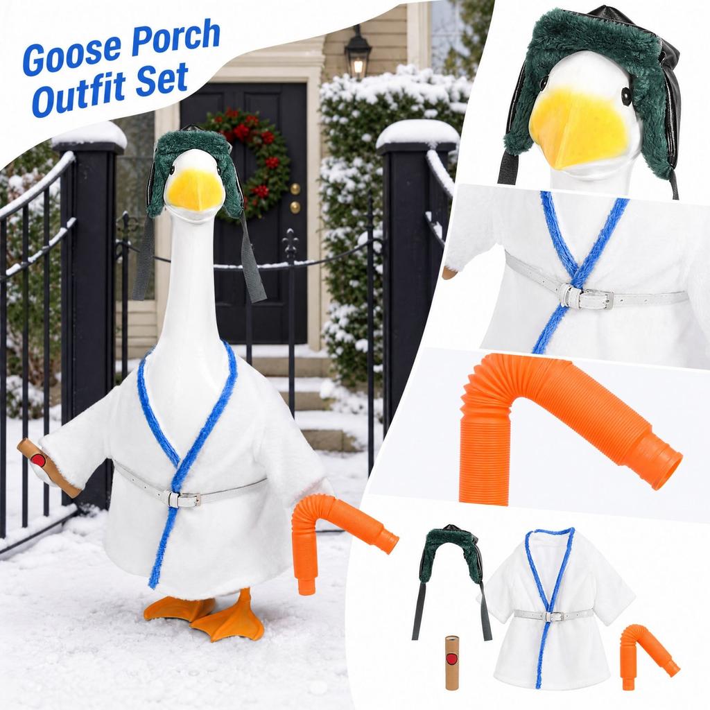23 Inch Porch Clothing Set for a Large Outdoor Yard Decoration