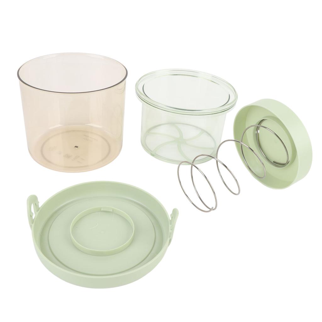 Greek Yogurt Strainer Maker with Lid Fine Mesh Yogurt Filter Maker for Homemade Thick Greek Yogurt Kitchen Gadget Round