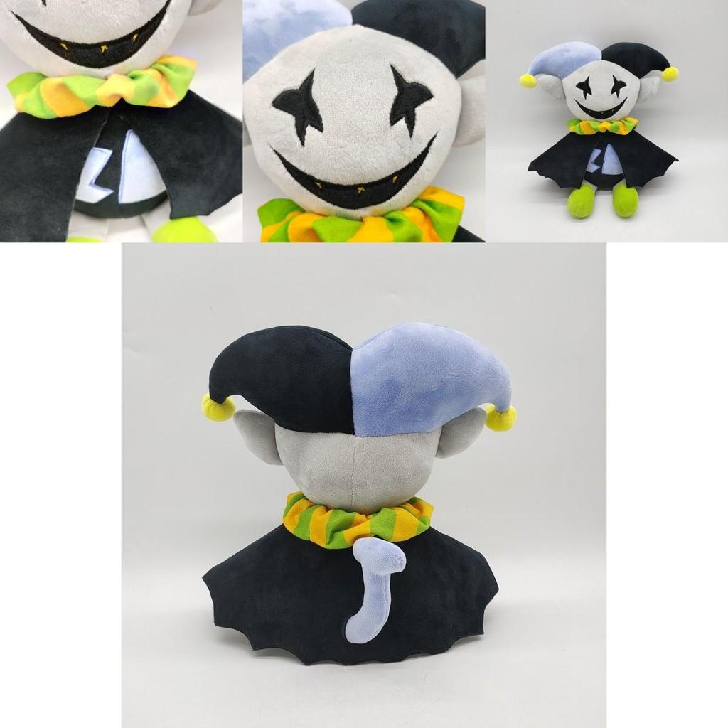 Deltarune Jevil Plush Toy | Joker Doll | Handcrafted Kids Xmas Gift | Collectible