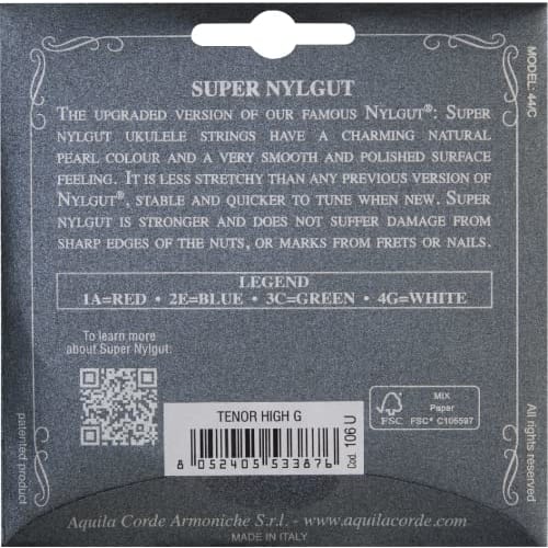 Aquila Super Nylgut Tenor Ukulele String Set (AQS-TR)