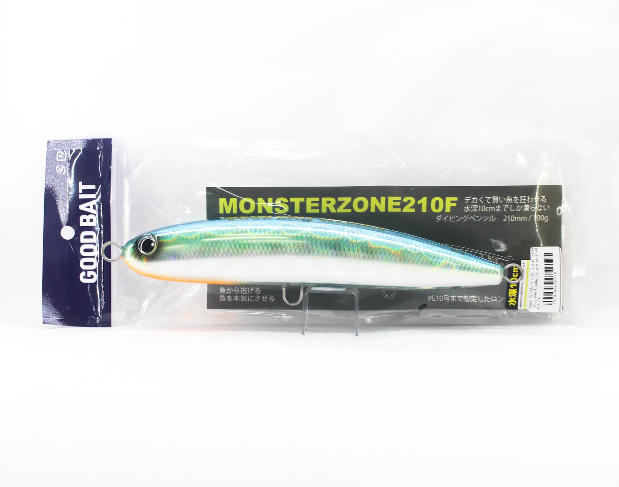 

Good Bait Monster Zone 210F 210mm 100 grams Floating Lure Mons Gold (0758)
