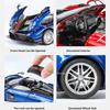 1:32 Huayra BC Dinastia Sports Car Model Toy Music Light Pull Back Metal Diecast Vehicle Supercar Models Hobby Collection Gifts