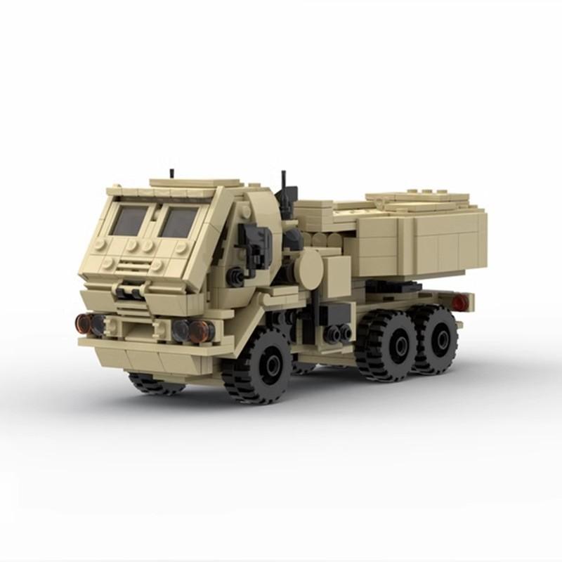 

Военный автомобиль HUmmer серии кирпичи противоминная защита 4x4 RG-M142 строительные блоки игрушечная машина армия коллекционные игрушки детские подарки