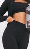 Prettylittlething Legginsy Czarne Sportowe 36 0A3C4_B*