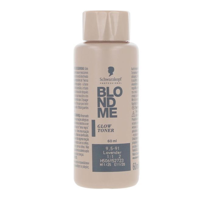 Teintures pour cheveux Lotion tonique brillance BLONDME #Lavande 9,5-91 60 ml