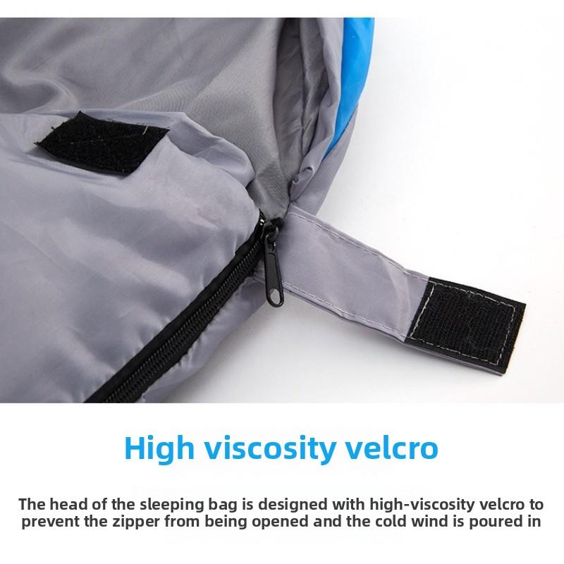 Awaryjny Śpiwór dla Dorosłych Outdoor Wiosna i Jesień Mężczyźni i Kobiety Zagęszczony Ciepły Przenośny Kempingowy Jednoosobowy