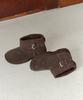 Khiho Boucle Buckle Shorts Winter Boots Brown