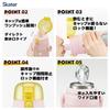Skater Children's Stainless Steel Water Bottle, Direct Drinking, 480ml, Sumikko Gurashi, Child-Friendly, Lightweight Type, Girls, Cold Storage Only, 3