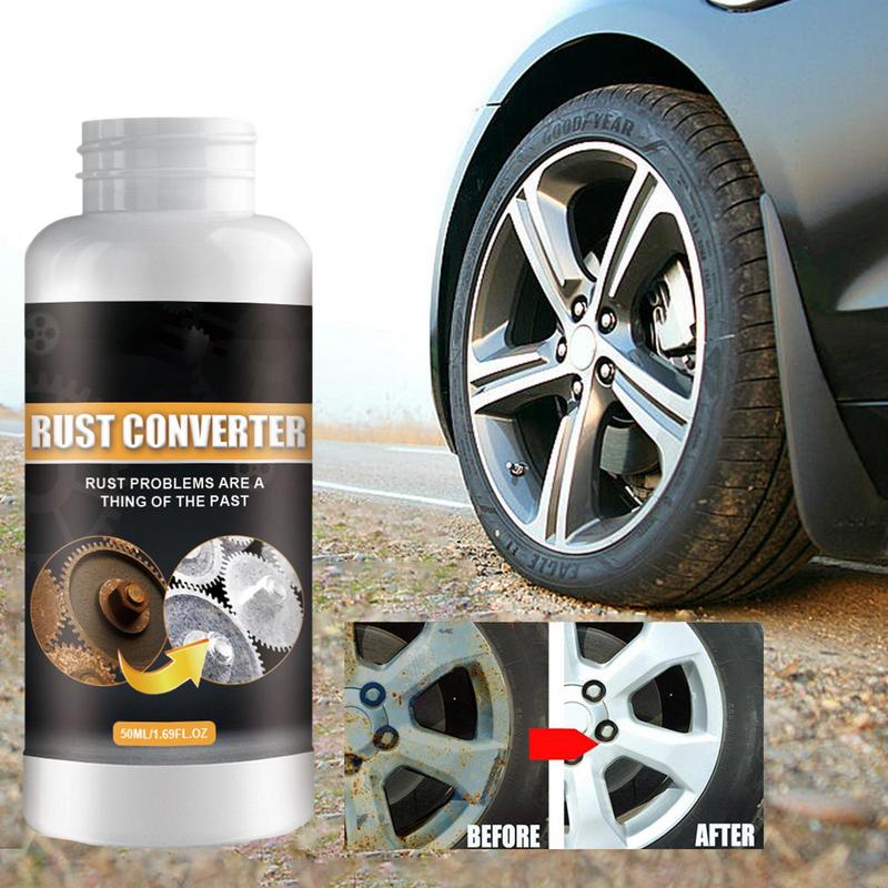 50ml Rust Removal For Car Anti Rust Coating Dissolve Stains Renovator Quick Acting Natural Car Wash Supplies For Vehicles