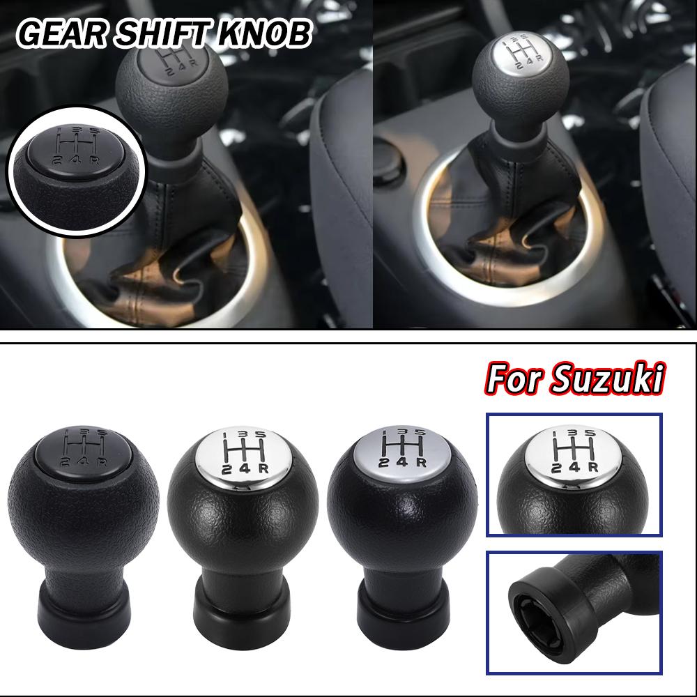 New Product Car Accessories Gear Shift Knob For Suzuki Swift SX4 2005‑2010 Fit "D" Type 5 Speed MT Adapter Automotive Interior